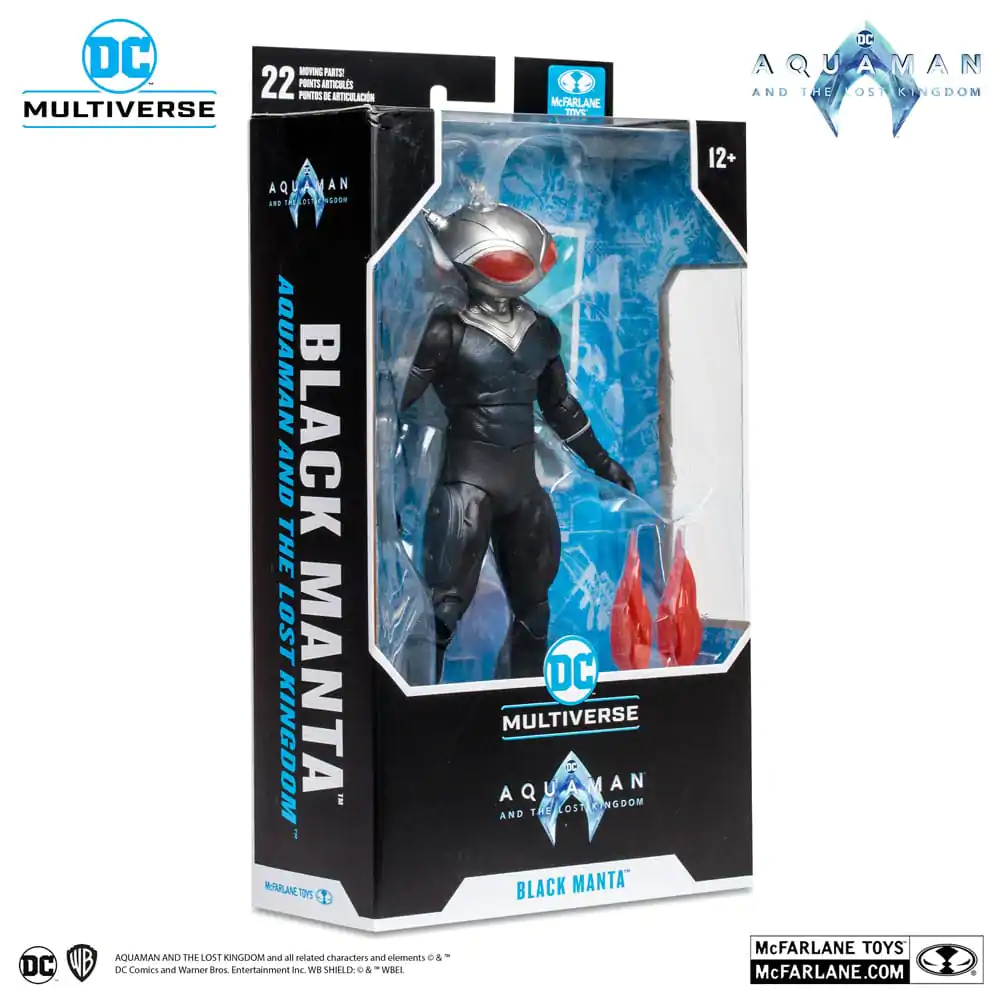 Aquaman and the Lost Kingdom DC Multiverse Black Manta akciófigura 18 cm termékfotó