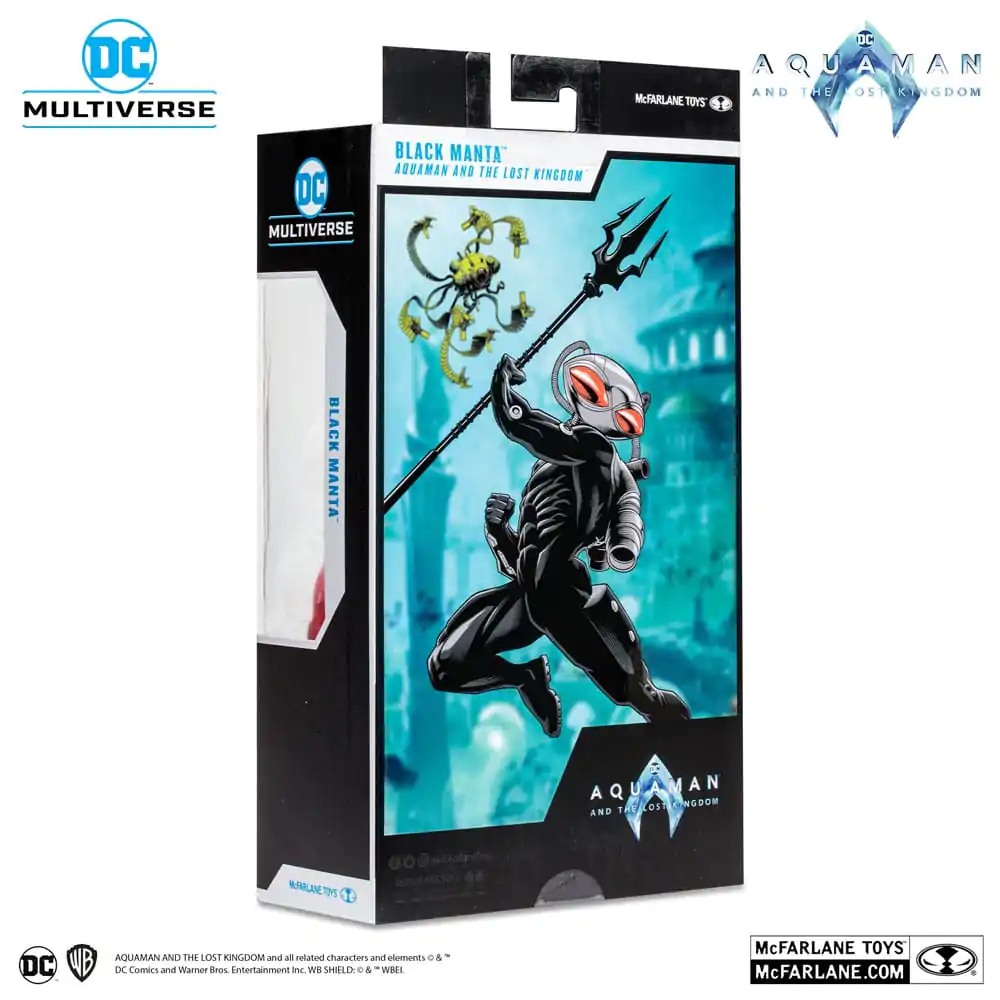 Aquaman and the Lost Kingdom DC Multiverse Black Manta akciófigura 18 cm termékfotó