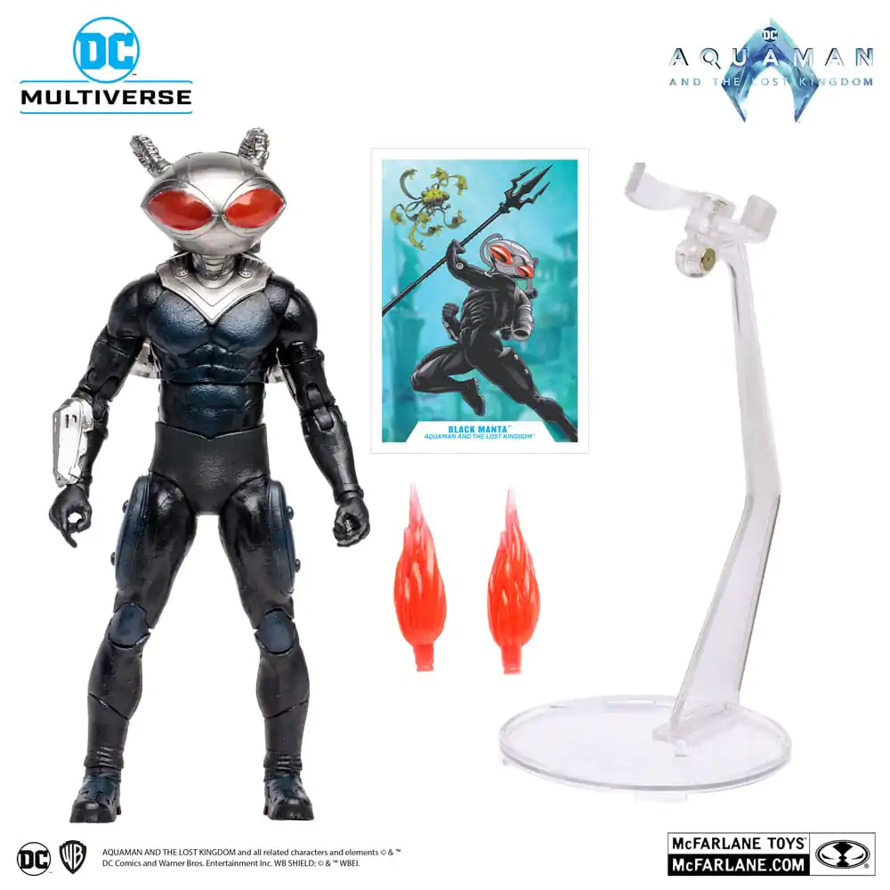 Aquaman and the Lost Kingdom DC Multiverse Action Figure Black Manta 18 cm termékfotó