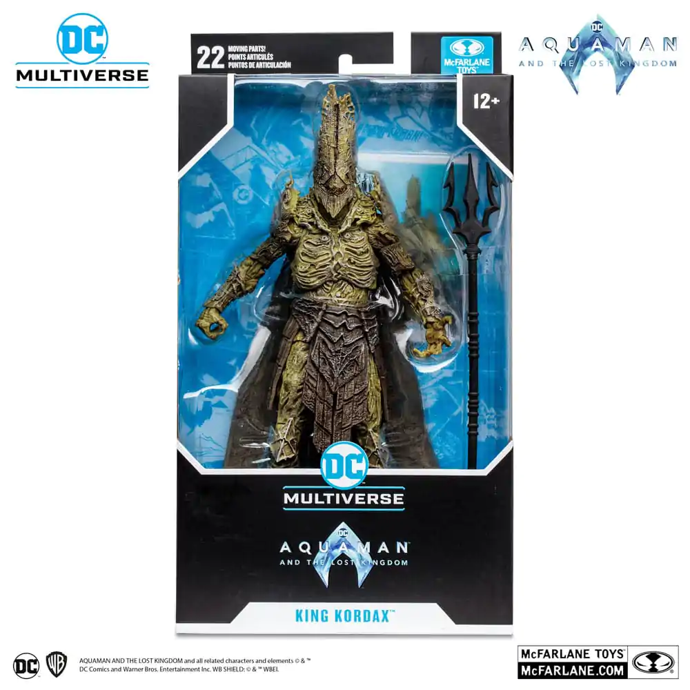 Aquaman and the Lost Kingdom DC Multiverse Action Figure King Kordax 18 cm termékfotó