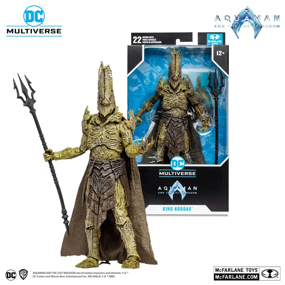 Aquaman and the Lost Kingdom DC Multiverse King Kordax akciófigura 18 cm termékfotó