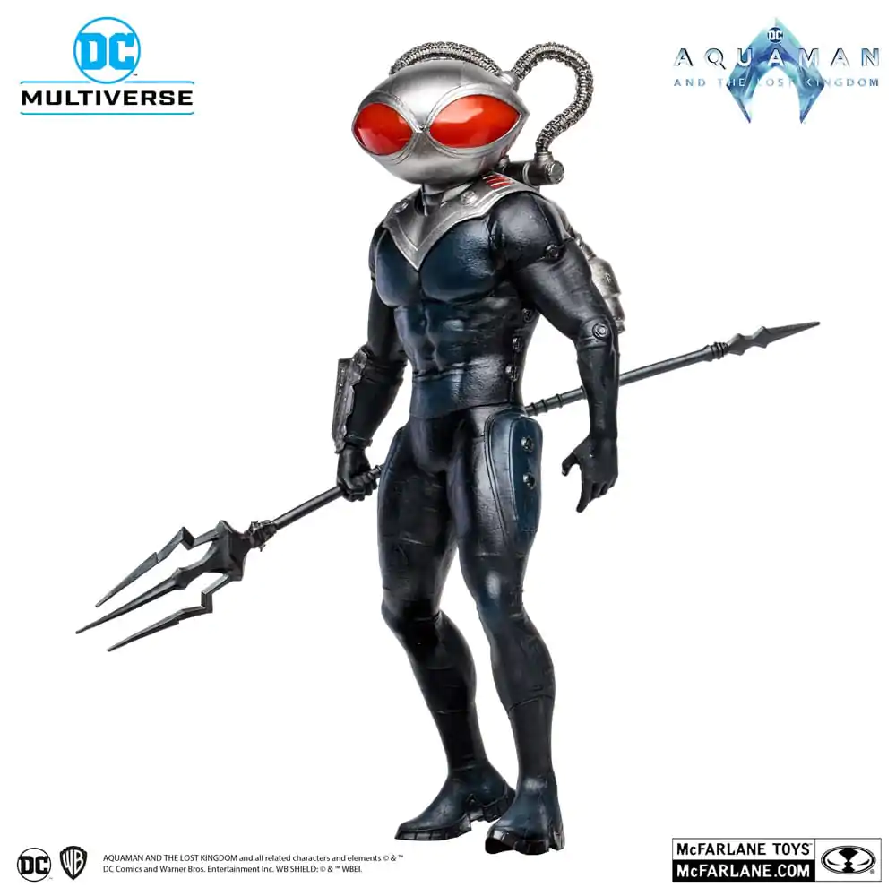 Aquaman and the Lost Kingdom DC Multiverse Megafig Action Figure Black Manta 30 cm termékfotó