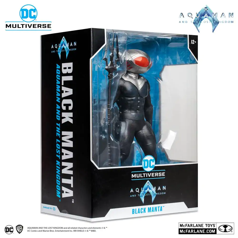 Aquaman and the Lost Kingdom DC Multiverse Megafig Black Manta akciófigura 30 cm termékfotó