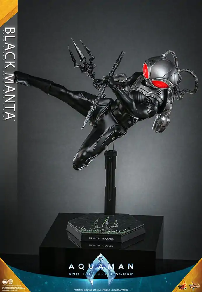 Aquaman and the Lost Kingdom Movie Masterpiece 1/6 Black Manta akciófigura 34 cm termékfotó