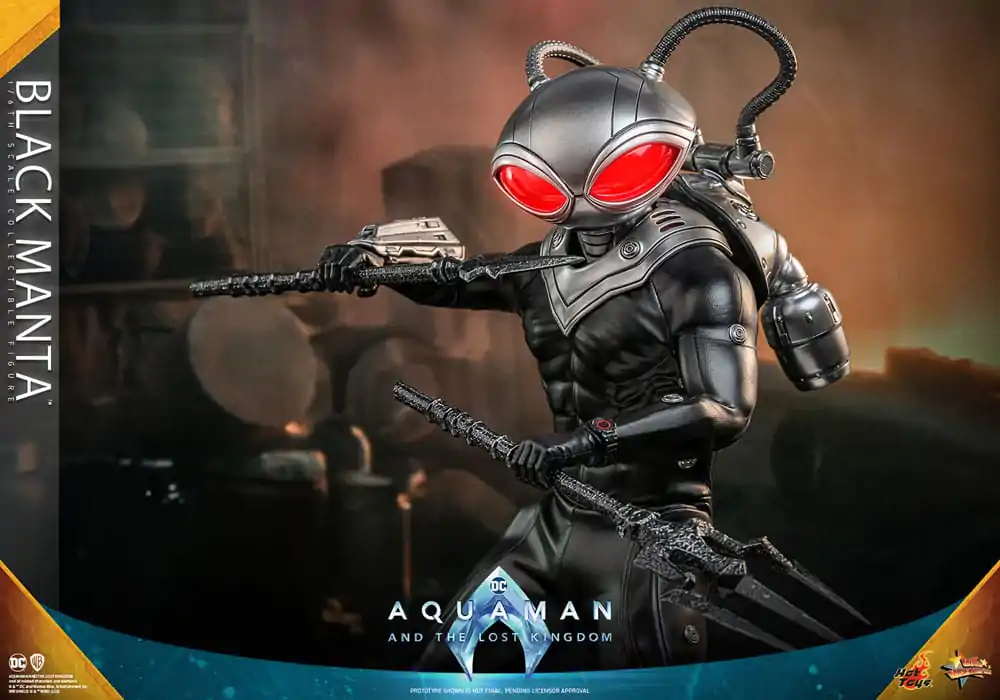 Aquaman and the Lost Kingdom Movie Masterpiece 1/6 Black Manta akciófigura 34 cm termékfotó
