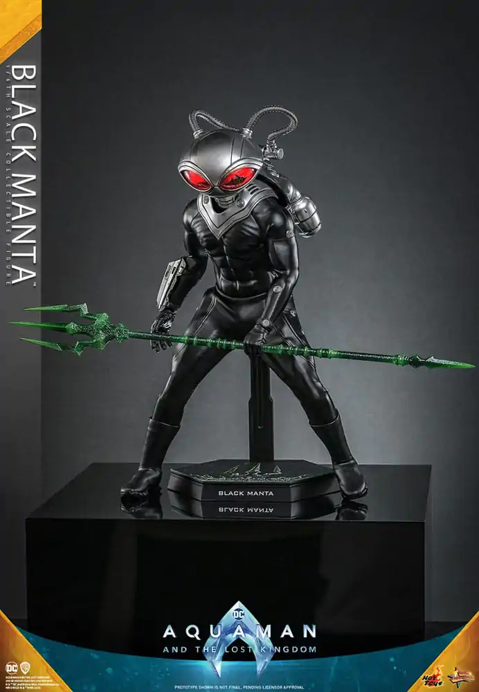 Aquaman and the Lost Kingdom Movie Masterpiece 1/6 Black Manta akciófigura 34 cm termékfotó