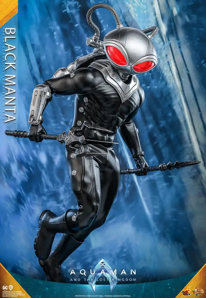 Aquaman and the Lost Kingdom Movie Masterpiece 1/6 Black Manta akciófigura 34 cm termékfotó