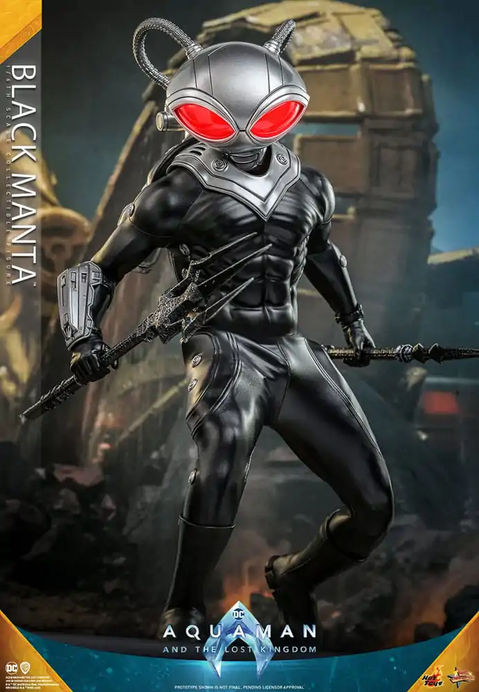 Aquaman and the Lost Kingdom Movie Masterpiece 1/6 Black Manta akciófigura 34 cm termékfotó