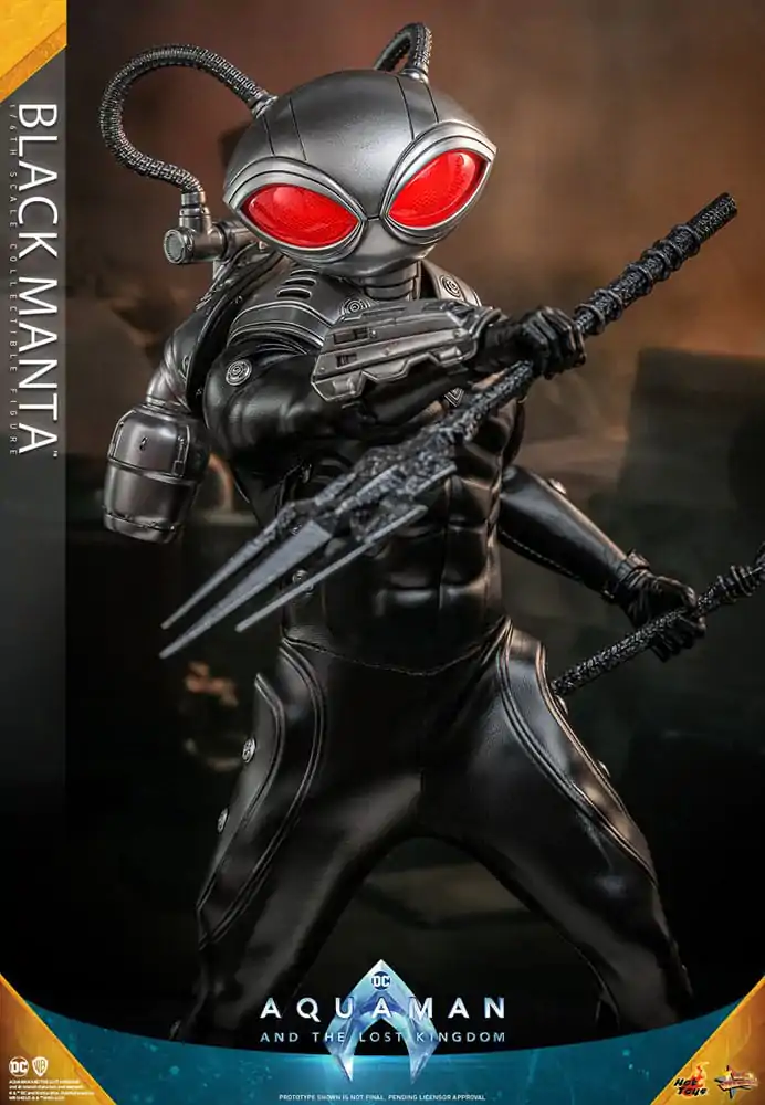 Aquaman and the Lost Kingdom Movie Masterpiece 1/6 Black Manta akciófigura 34 cm termékfotó
