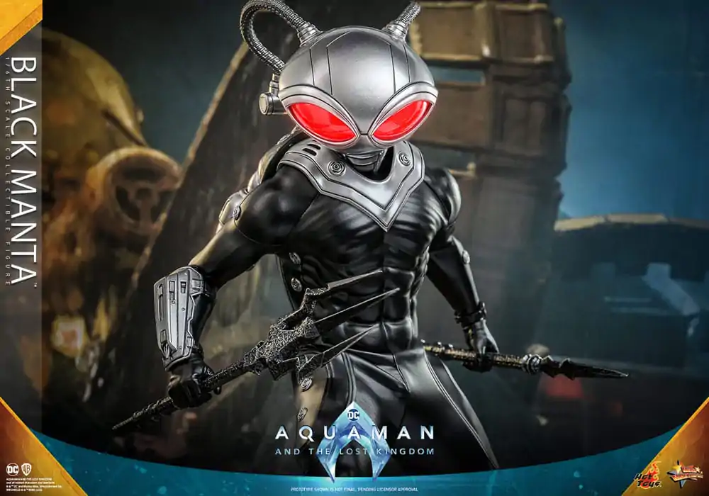 Aquaman and the Lost Kingdom Movie Masterpiece 1/6 Black Manta akciófigura 34 cm termékfotó