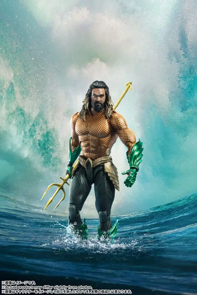 Aquaman and the Lost Kingdom S.H. Figuarts Aquaman akciófigura 16 cm termékfotó