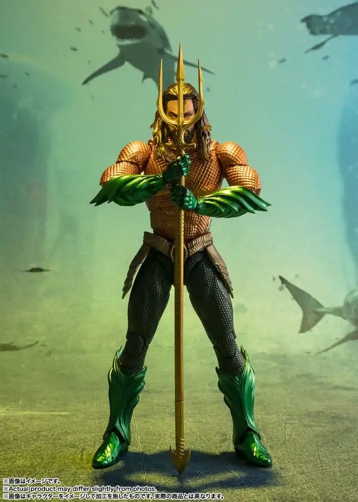 Aquaman and the Lost Kingdom S.H. Figuarts Aquaman akciófigura 16 cm termékfotó