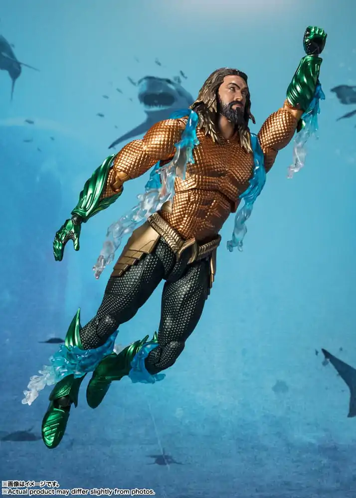 Aquaman and the Lost Kingdom S.H. Figuarts Aquaman akciófigura 16 cm termékfotó