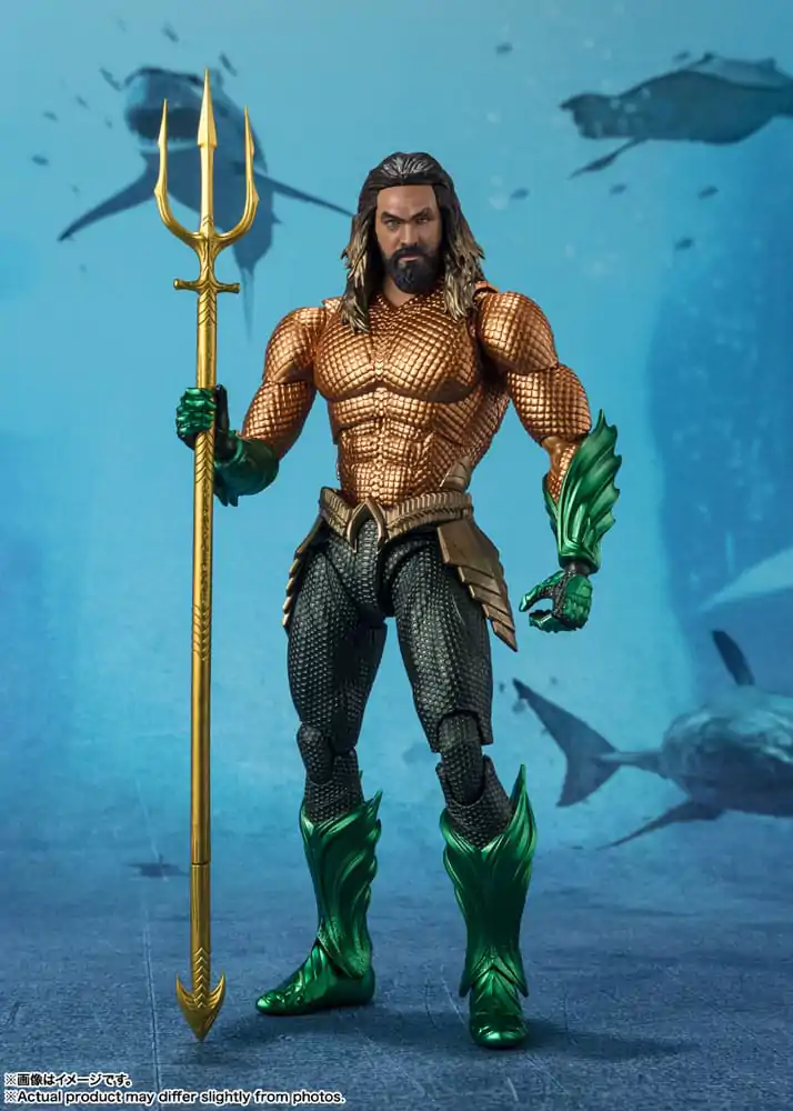 Aquaman and the Lost Kingdom S.H. Figuarts Aquaman akciófigura 16 cm termékfotó