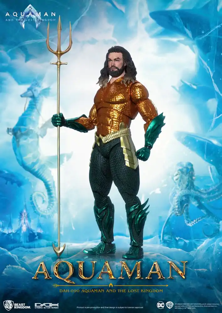 Aquaman: Lost Kingdom Dynamic 8ction Heroes 1/9 Aquaman akciófigura 20 cm termékfotó