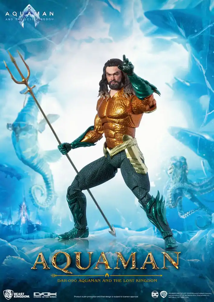 Aquaman: Lost Kingdom Dynamic 8ction Heroes 1/9 Aquaman akciófigura 20 cm termékfotó