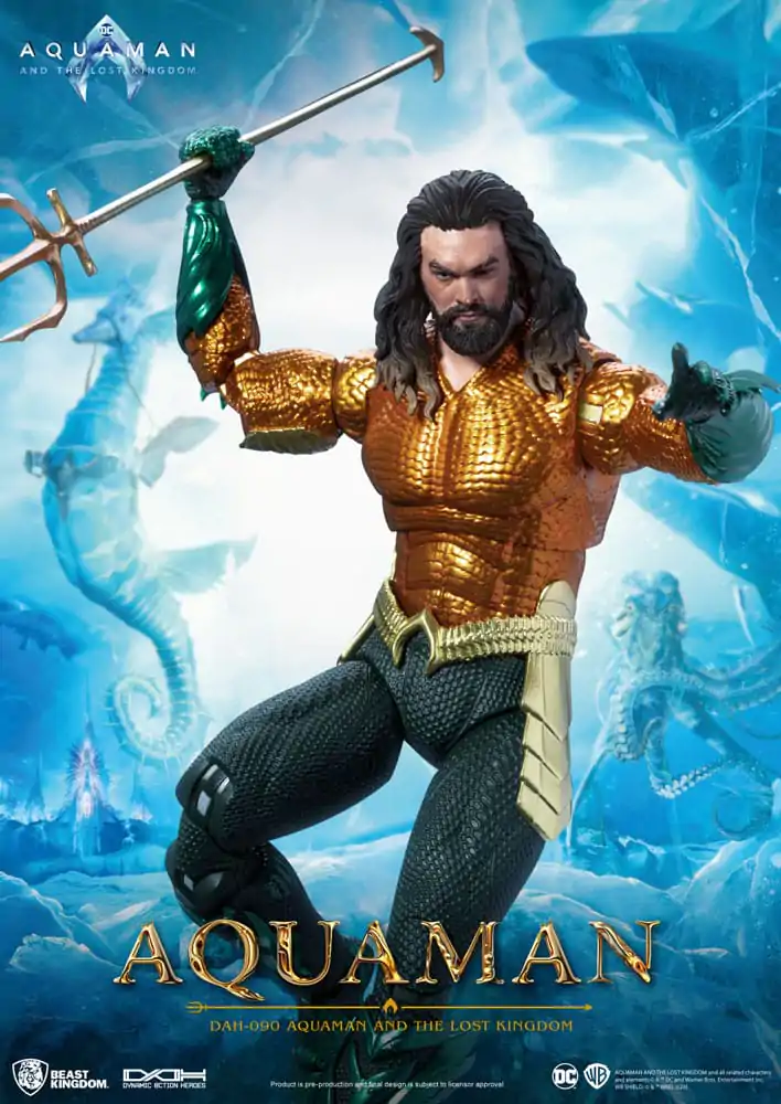 Aquaman: Lost Kingdom Dynamic 8ction Heroes 1/9 Aquaman akciófigura 20 cm termékfotó