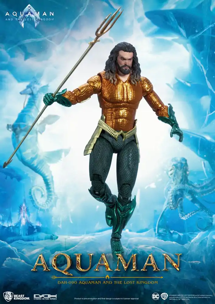 Aquaman: Lost Kingdom Dynamic 8ction Heroes 1/9 Aquaman akciófigura 20 cm termékfotó