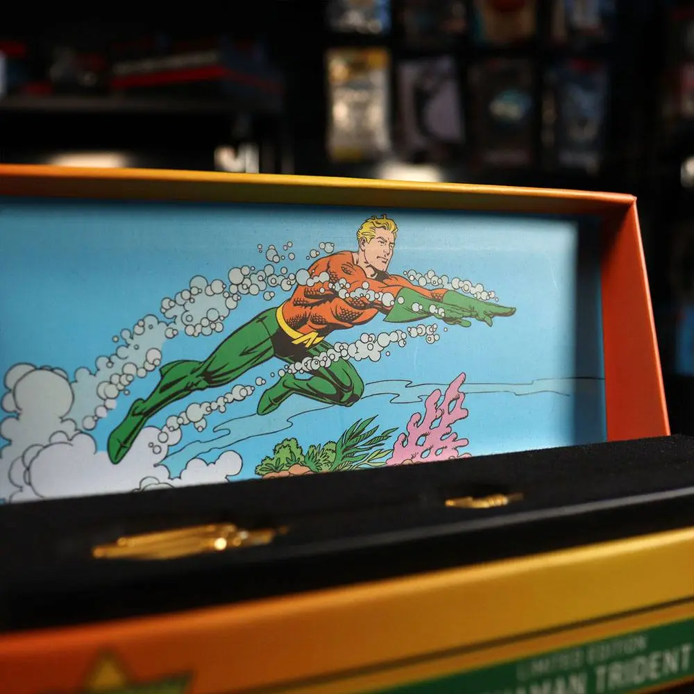 Aquaman Miniature Trident replika (aranyozott) termékfotó