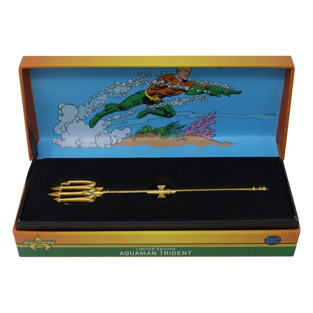 Aquaman Miniature Trident replika (aranyozott) termékfotó