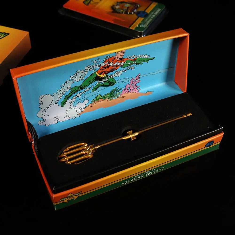 Aquaman Miniature Trident replika (aranyozott) termékfotó