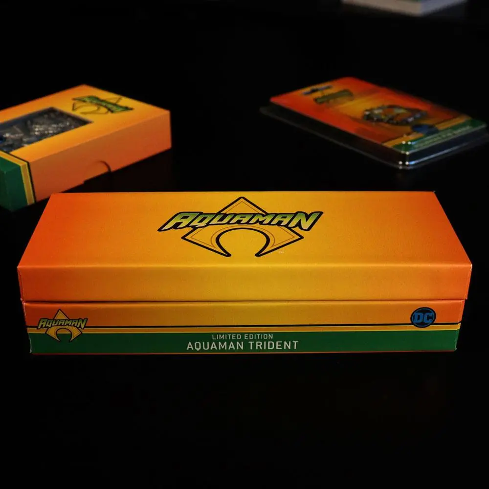Aquaman Miniature Trident replika (aranyozott) termékfotó