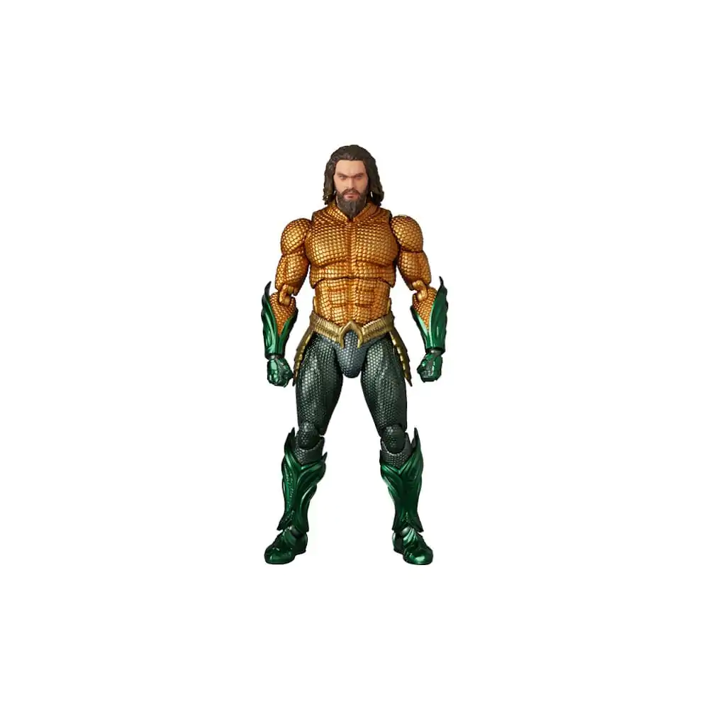 Aquaman Movie MAF EX Aquaman Gold & Green Suit akciófigura 16 cm termékfotó