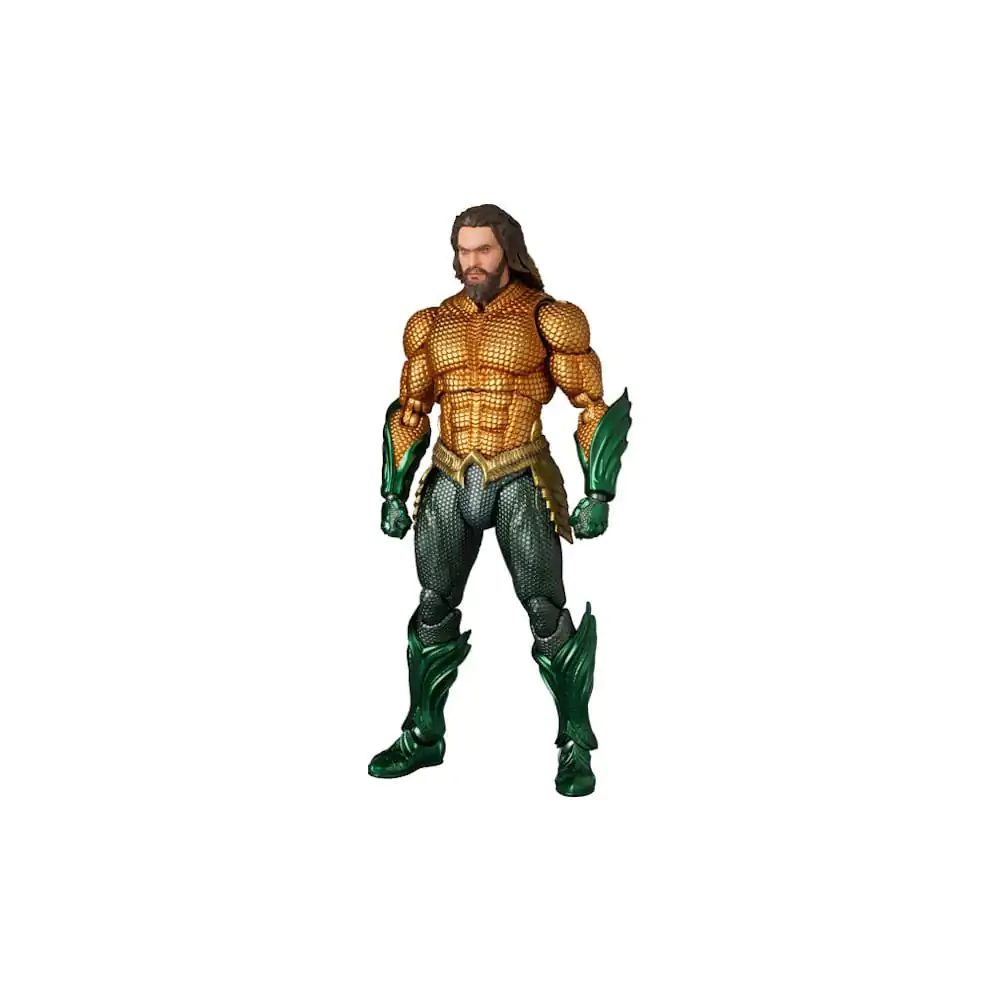 Aquaman Movie MAF EX Aquaman Gold & Green Suit akciófigura 16 cm termékfotó