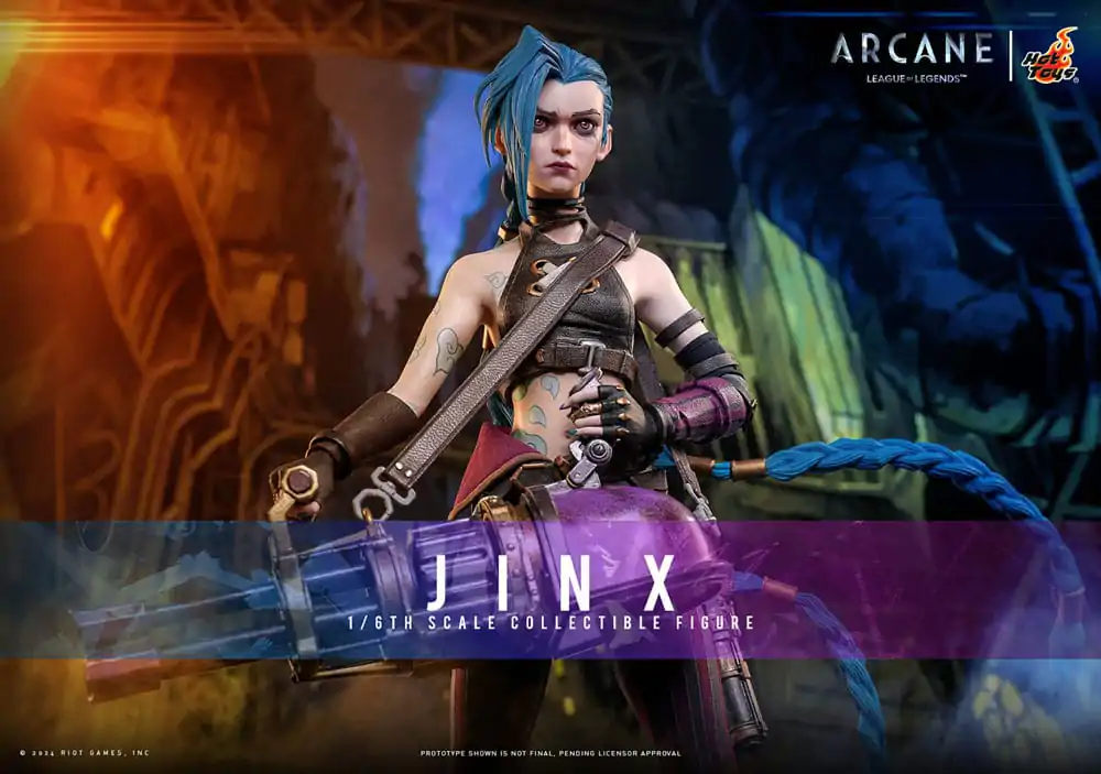 Arcane 1/6 Jinx akciófigura 27 cm termékfotó