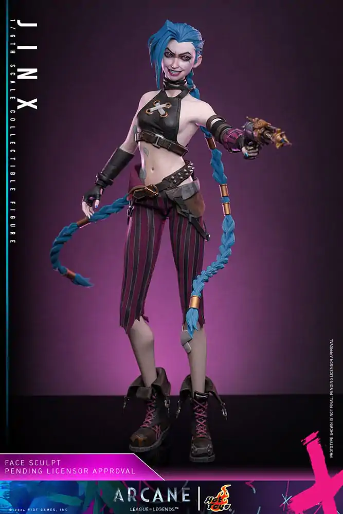 Arcane 1/6 Jinx akciófigura 27 cm termékfotó