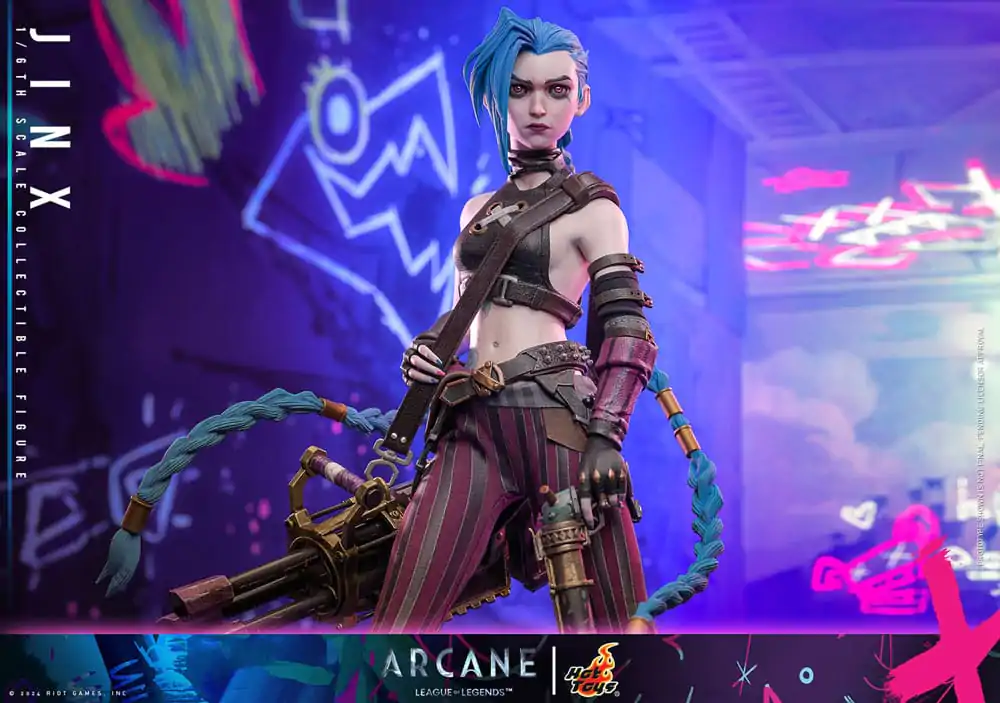 Arcane 1/6 Jinx akciófigura 27 cm termékfotó