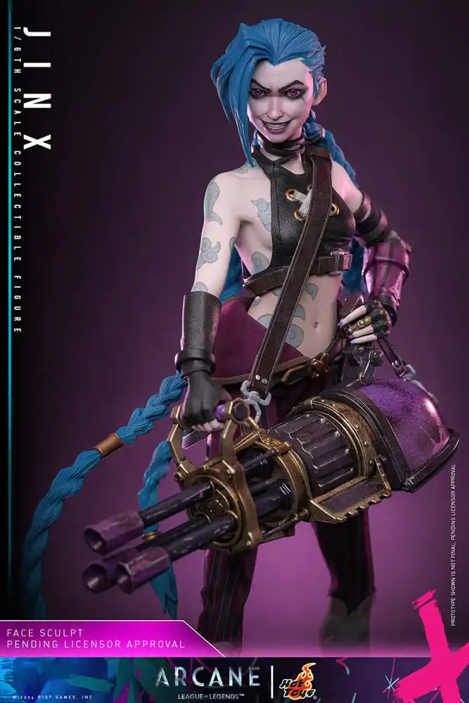 Arcane 1/6 Jinx akciófigura 27 cm termékfotó