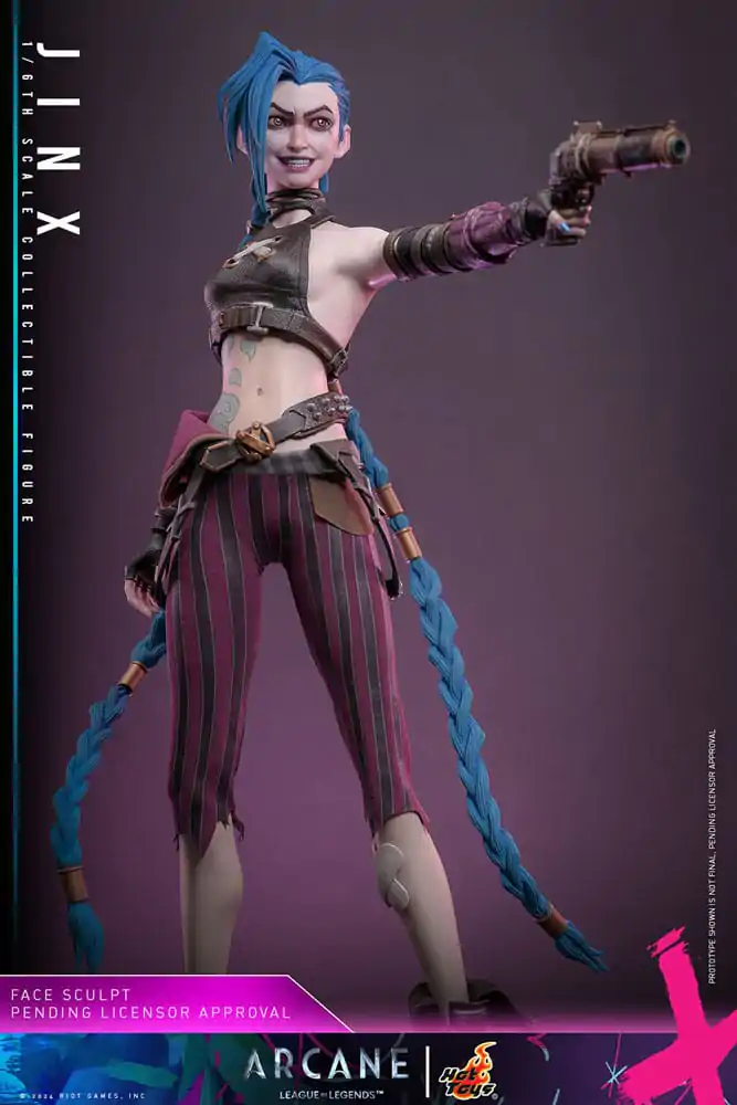 Arcane 1/6 Jinx akciófigura 27 cm termékfotó