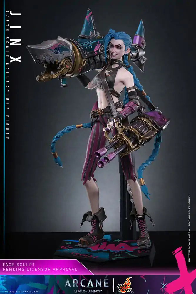 Arcane 1/6 Jinx akciófigura 27 cm termékfotó