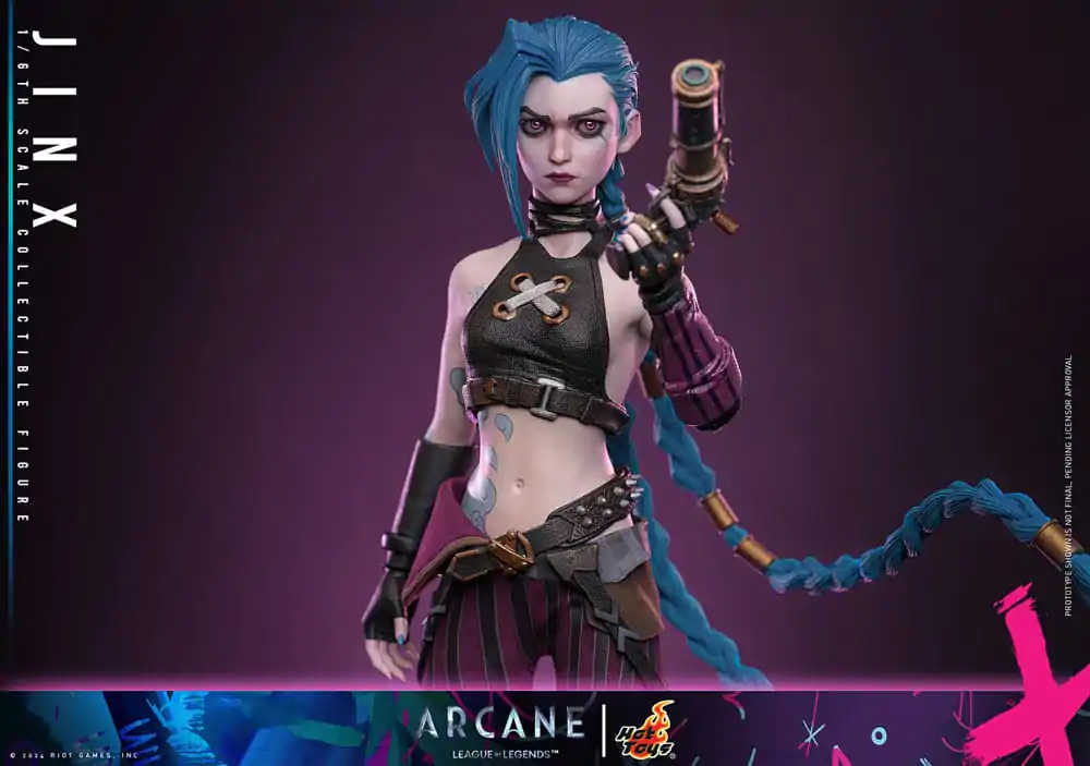 Arcane 1/6 Jinx akciófigura 27 cm termékfotó