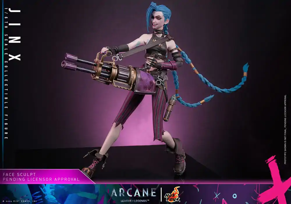 Arcane 1/6 Jinx akciófigura 27 cm termékfotó