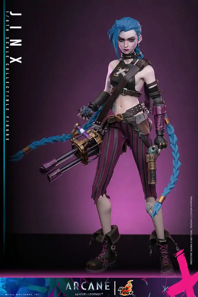 Arcane 1/6 Jinx akciófigura 27 cm termékfotó