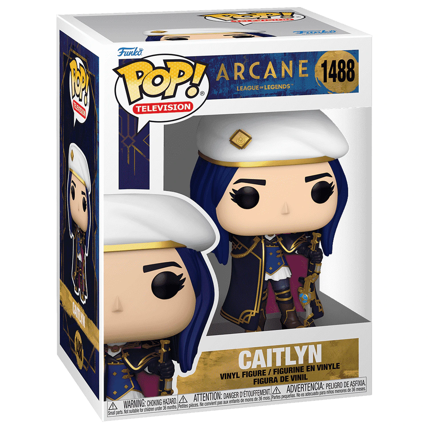 Arcane League of Legends Funko POP! Animation Vinyl figura Caitlyn 9 cm termékfotó