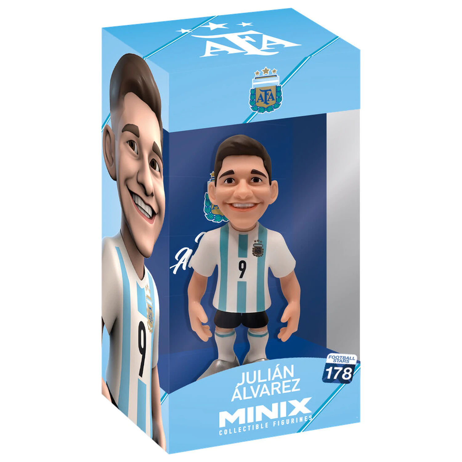 Argentina Julian Alvarez figura minix 12cm termékfotó