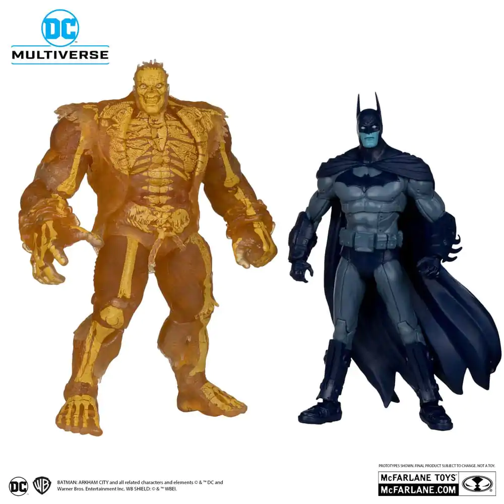 Arham City DC Multiverse Batman & Solomon Grundy (Gold Label) 2 db-os akciófigura csomag 18 cm termékfotó