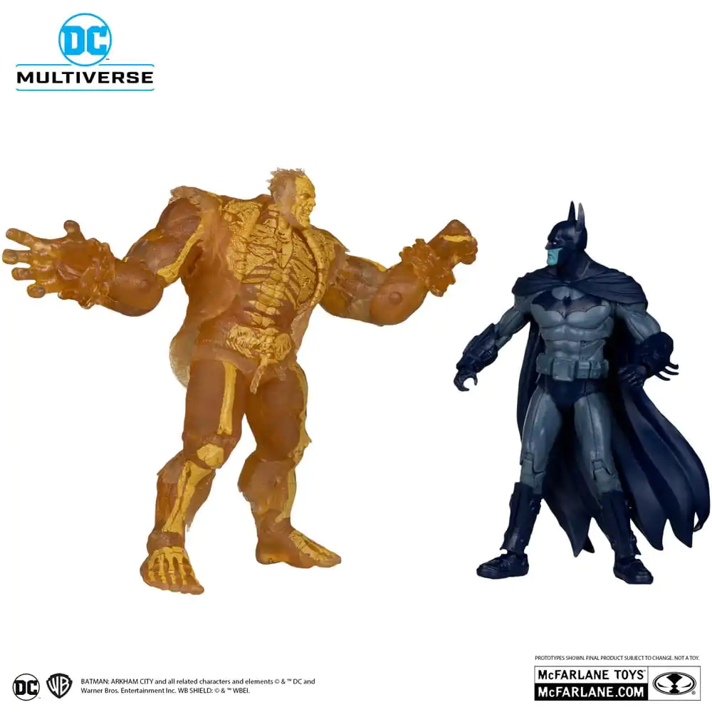 Arham City DC Multiverse Batman & Solomon Grundy (Gold Label) 2 db-os akciófigura csomag 18 cm termékfotó