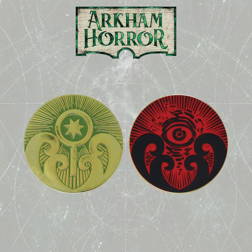 Arkham Horror Clues & Doom Gyűjthető érme Limitált kiadás termékfotó