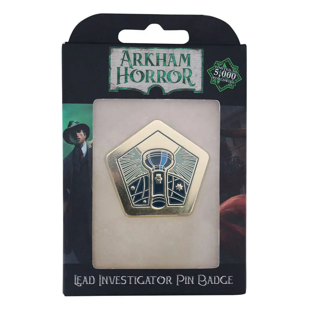 Arkham Horror Lead Investigator kitűző Limitált kiadás termékfotó