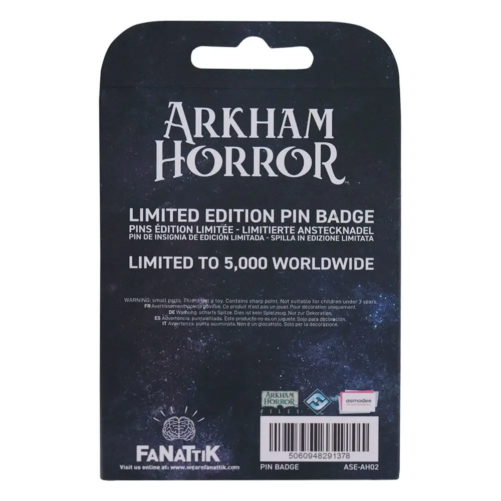 Arkham Horror Lead Investigator kitűző Limitált kiadás termékfotó