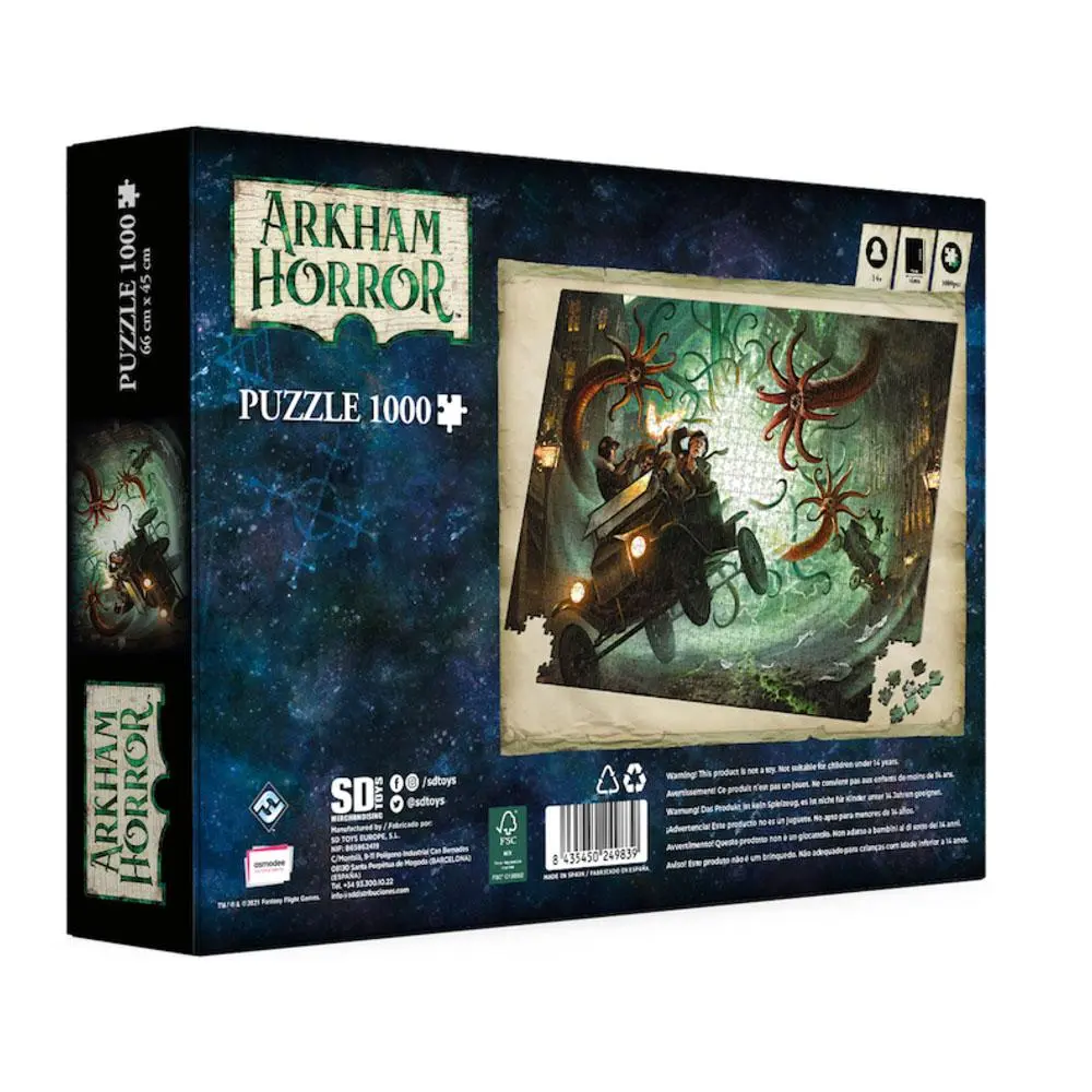 Arkham Horror Poster puzzle (1000 darab) termékfotó