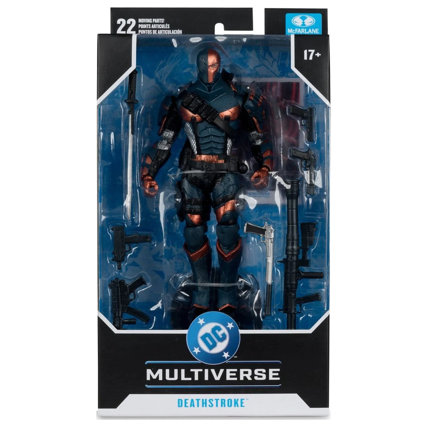 Arkham Origins DC Multiverse akciófigura Deathstroke 19 cm termékfotó