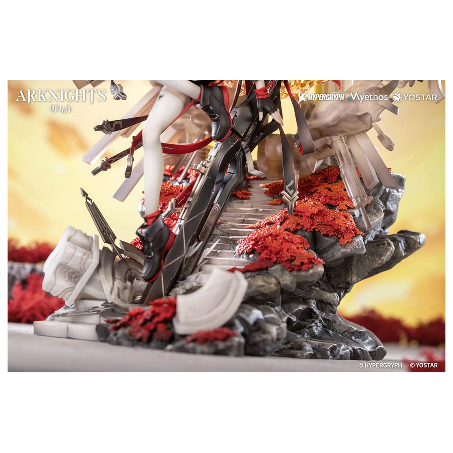 Arknights 1/7 Exusiai the New Covenant: Elite 2 Ver. PVC szobor figura 36 cm  termékfotó