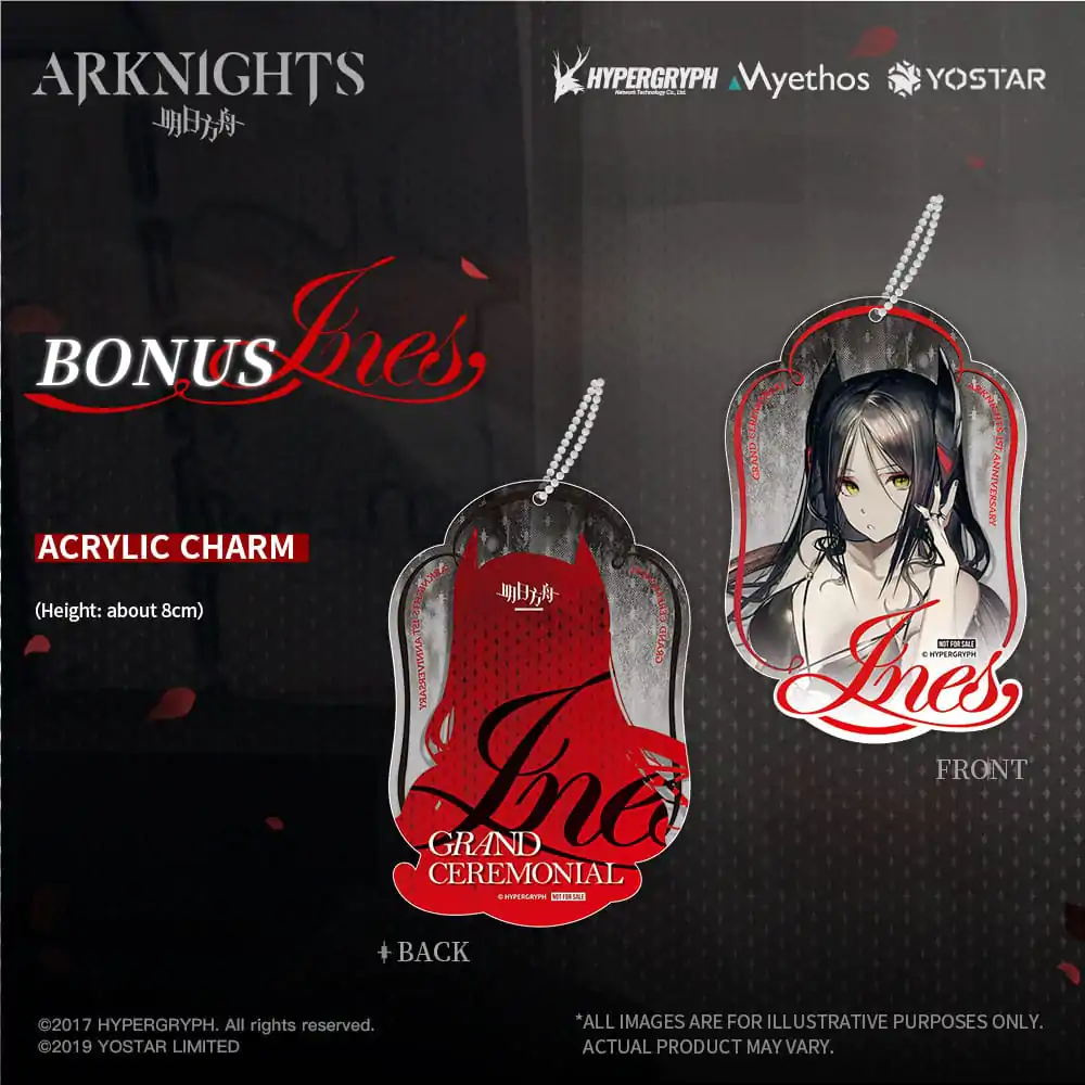 Arknights 1/7 Ines: Formal Dress Ver. PVC szobor figura 19 cm termékfotó