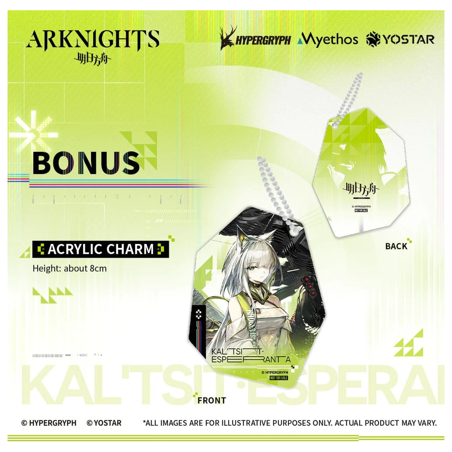 Arknights 1/7 Kal'tsit Esperanta PVC figura 42 cm termékfotó