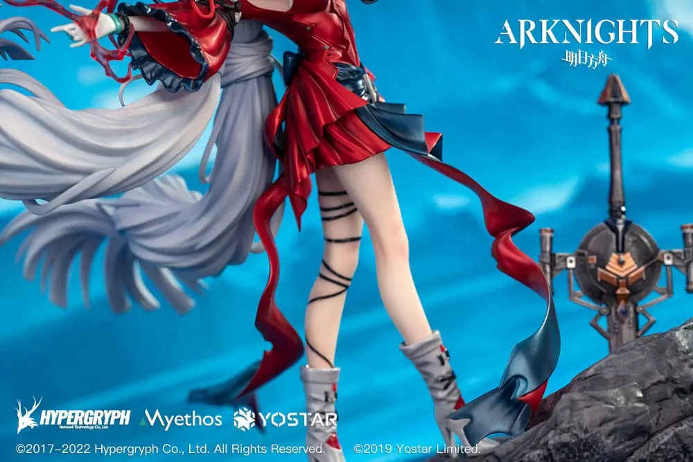 Arknights 1/7 Skadi the Corrupting Heart Elite 2 Ver. Deluxe Edition PVC szobor figura 32 cm termékfotó